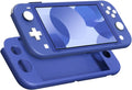 Protective Case for Switch Lite, Silicone Cover, Shock-Absorption Anti-Scratch Non-Slip Case - Blue